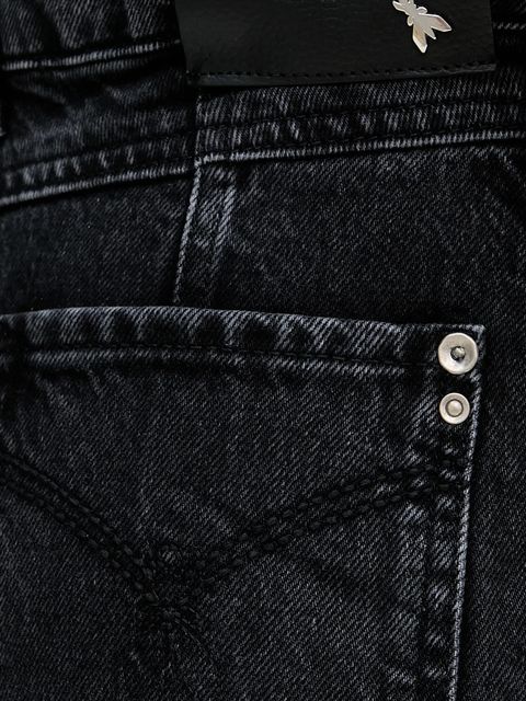 Patrizia Pepe jeansy damskie kolor czarny 8P0773 D1WZ