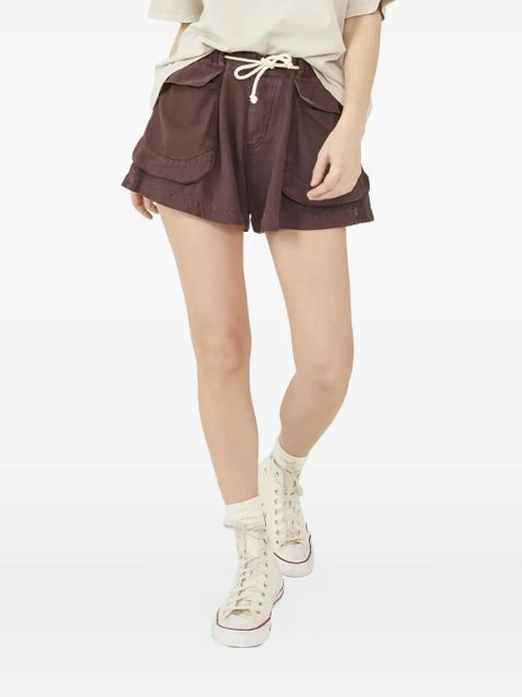 Free People cotton shorts - Brown - zdjęcie produktu nr 2
