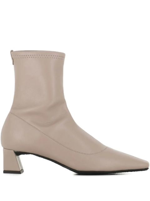Giuseppe Zanotti square-toe block-heel boots - Neutrals - zdjęcie produktu nr 1