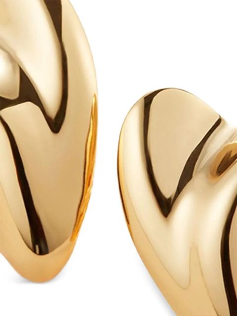 Jenny Bird sculpted earrings - Gold - zdjęcie produktu nr 2