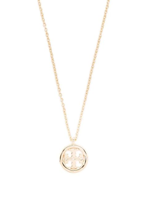 Tory Burch logo-charm necklace - Gold - zdjęcie produktu nr 1