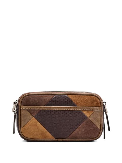 Marc Jacobs Snapshot patchwork-design crossbody bag - Brown