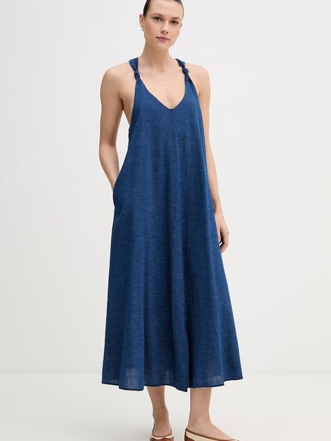 Dkny sukienka bawełniana - zdjęcie produktu nr 2