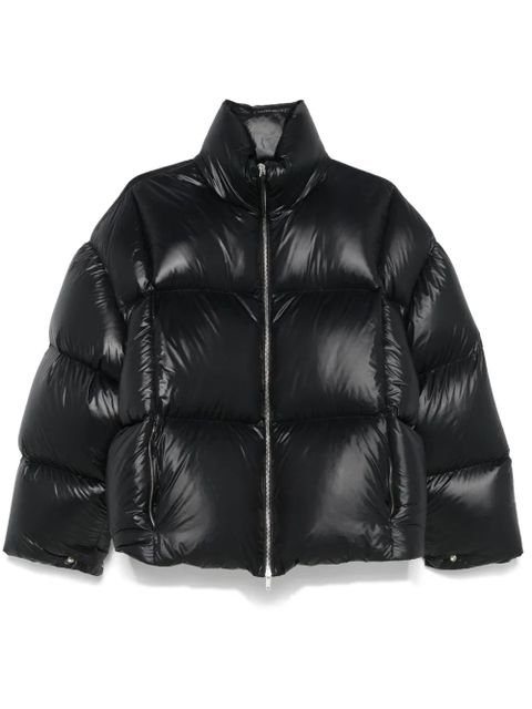 Jil Sander zip-up puffer jacket - Black - zdjęcie produktu nr 1