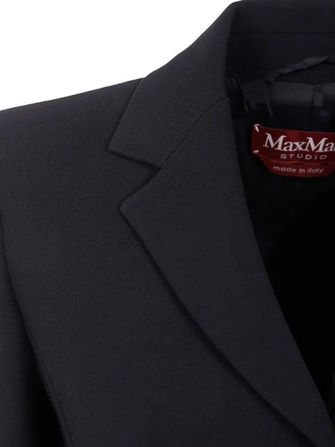 Max Mara three-button blazer - Black