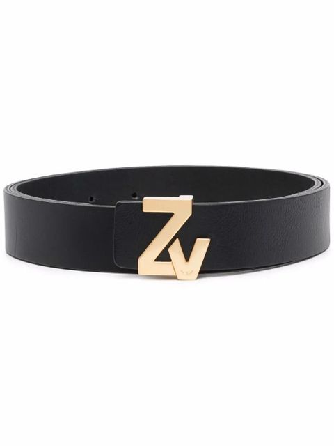 Zadig&Voltaire logo bucklet belt - Black - zdjęcie produktu nr 1