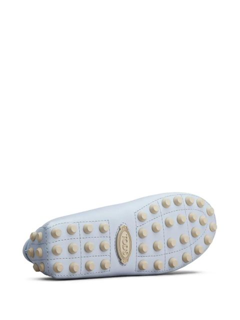 Tod's Gommino chain-motif loafers - Blue