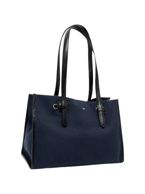 Weekend Max Mara trim handle shoulder bag - Blue