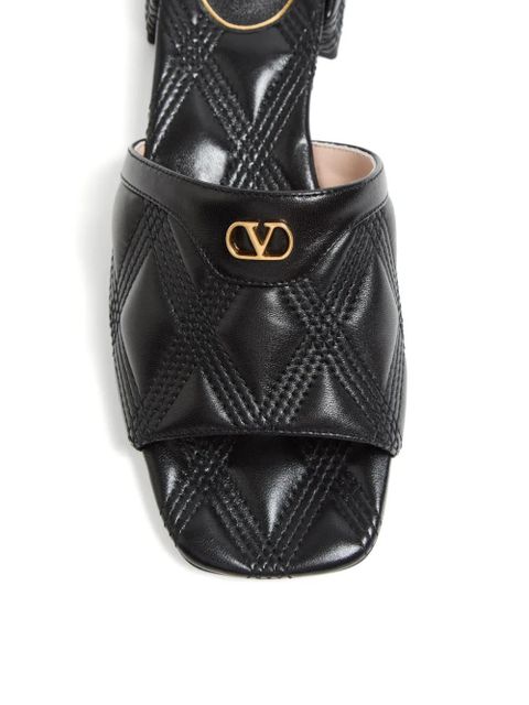 Valentino Garavani 20mm Quiltie 67 sandals - Black
