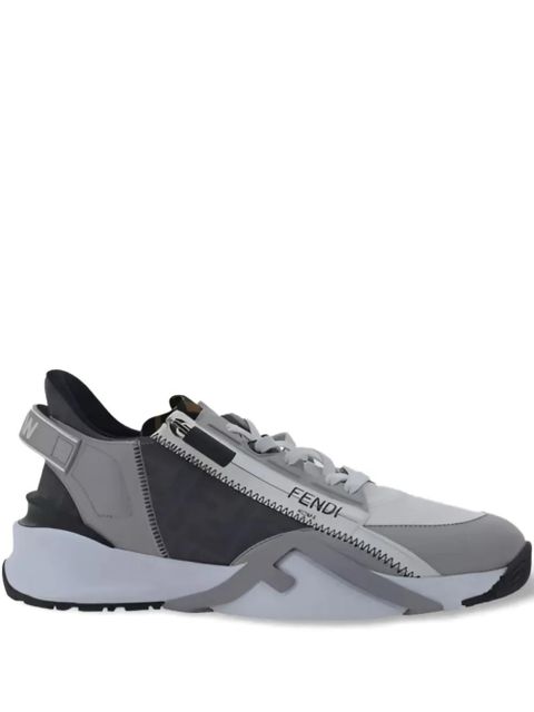 FENDI leather sneakers - Grey - zdjęcie produktu nr 1