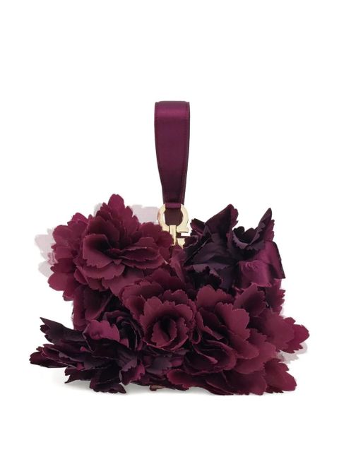 Ferragamo floral mini bag - Purple - zdjęcie produktu nr 1