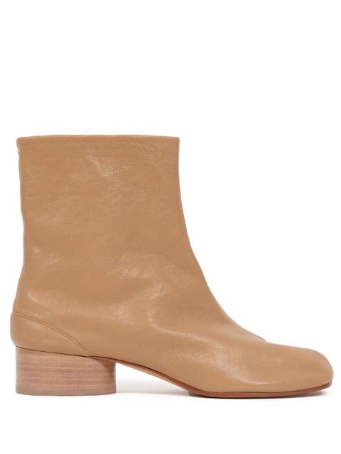 Maison Margiela Tabi 30mm leather ankle boots - Neutrals - zdjęcie produktu nr 1