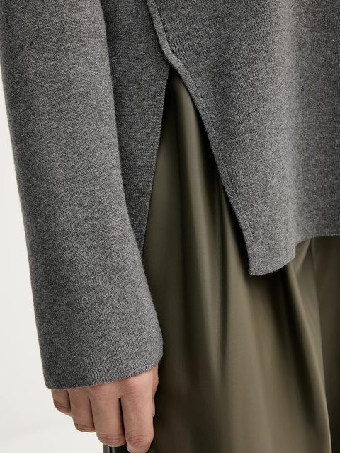 United Colors of Benetton sweter damski kolor szary 17Q3D10F9