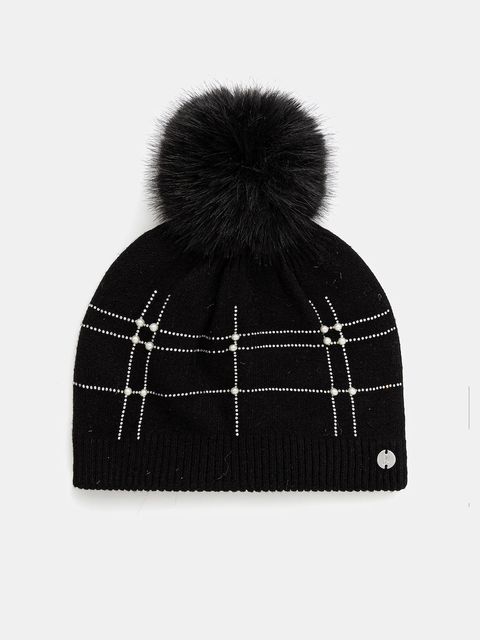 Joseph Ribkoff czapka kolor czarny 253969 - zdjęcie produktu nr 1