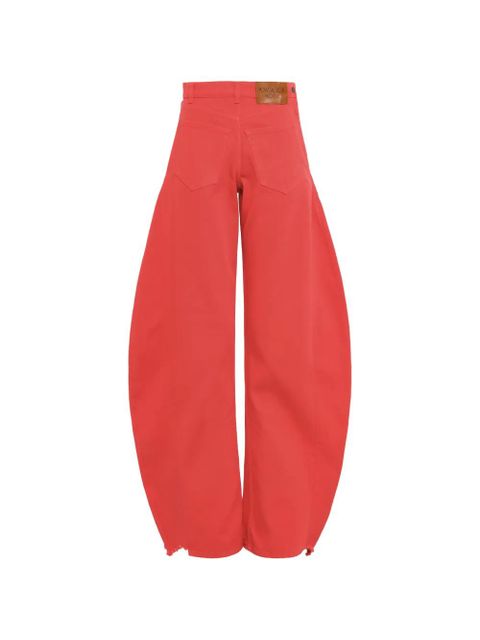 A.W.A.K.E. Mode logo-patch jeans - Red - zdjęcie produktu nr 1