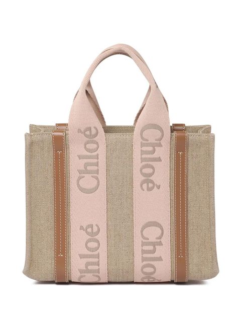 Chloé logo tote bag - Neutrals