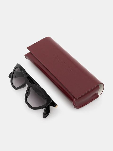 Gucci okulary przeciwsłoneczne damskie kolor czarny GG1931S