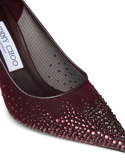 Jimmy Choo 85mm Love pointed-toe pumps - Red