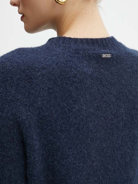 BOSS sweter z domieszką wełny Febisan