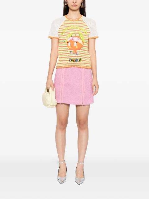 Casablanca rave-character top - Orange