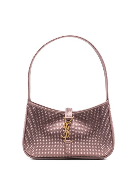 Saint Laurent mini Cassandre-plaque tote bag - Pink