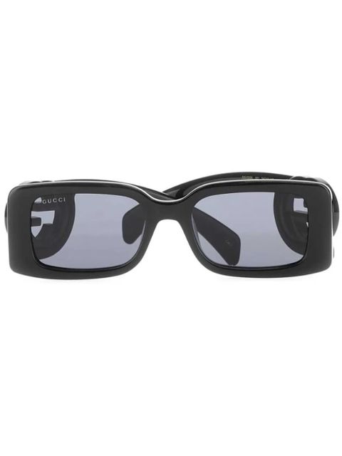 Gucci Eyewear Interlocking G sunglasses - Grey - zdjęcie produktu nr 1