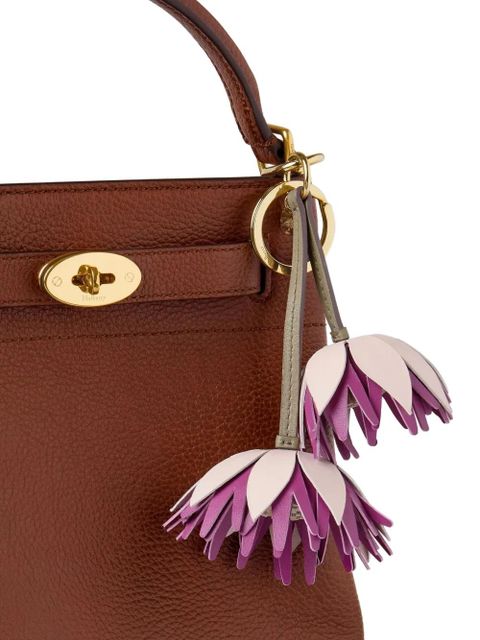Mulberry floral-motif keyring - Purple - zdjęcie produktu nr 2