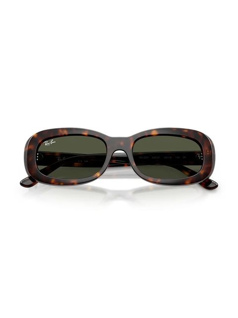 Ray-Ban okulary przeciwsłoneczne damskie kolor czarny 0RB2221