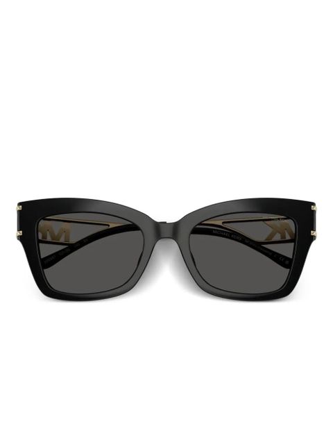 Michael Kors logo-plaque sunglasses - Gold