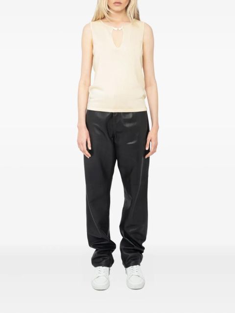 Zadig&Voltaire Sayani top - Neutrals