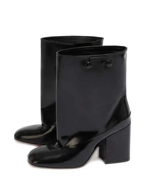 Marni Trunkaroo block-heel ankle boots - Black - zdjęcie produktu nr 2