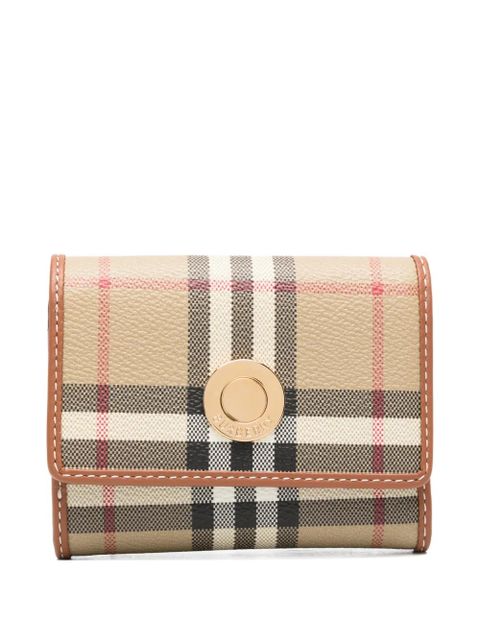 Burberry check-pattern wallet - Neutrals - zdjęcie produktu nr 1