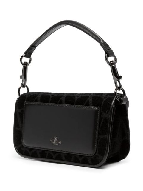 Valentino Garavani small Locò Toile Iconographe shoulder bag - Black