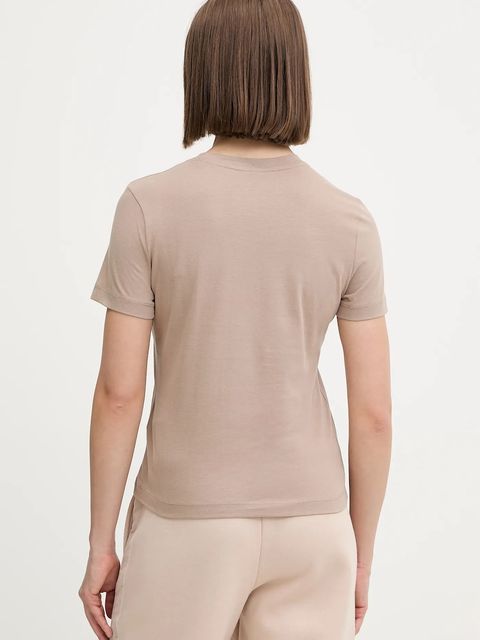 Guess t-shirt bawełniany BIBIA damski kolor beżowy V5BI15 KA260 - zdjęcie produktu nr 2