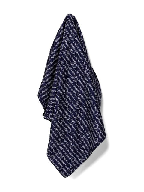 Tory Burch lettering-pattern scarf - 401 - zdjęcie produktu nr 1