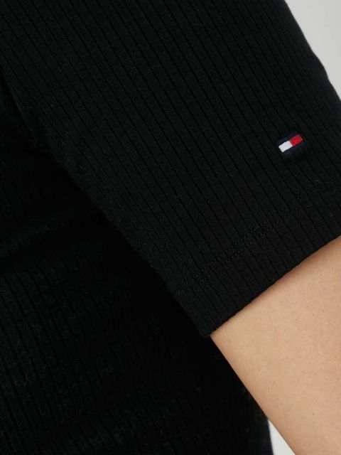 Tommy Hilfiger t-shirt damski kolor czarny