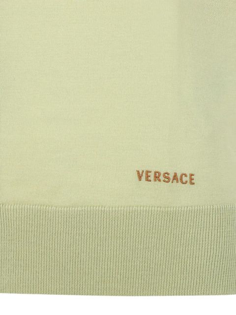 Versace button-down short-sleeve shirt - Green