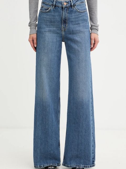 Guess jeansy damskie kolor granatowy W5YA82 D4K30 - zdjęcie produktu nr 1