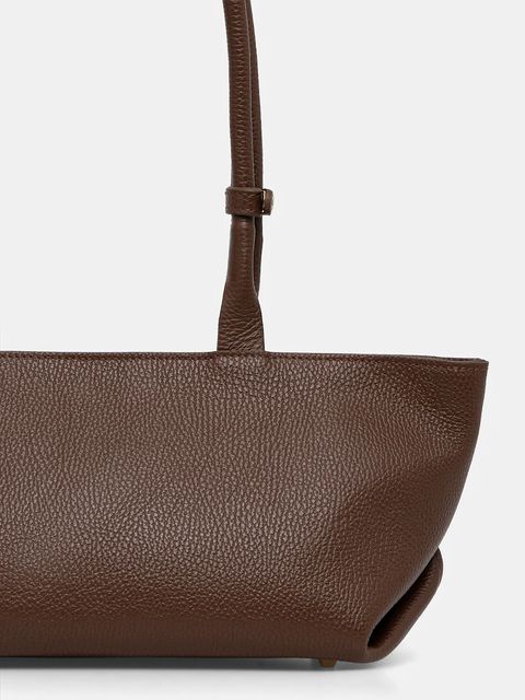 Answear.LAB torebka skórzana kolor brązowy - zdjęcie produktu nr 2