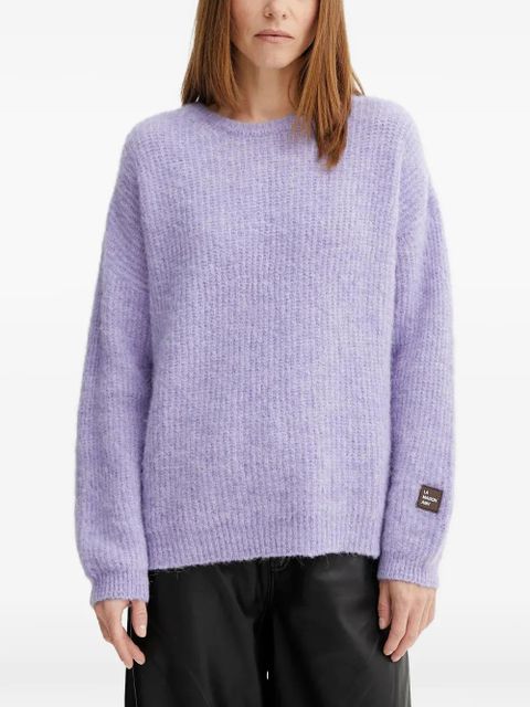 American Vintage East crew-neck sweater - Purple - zdjęcie produktu nr 1