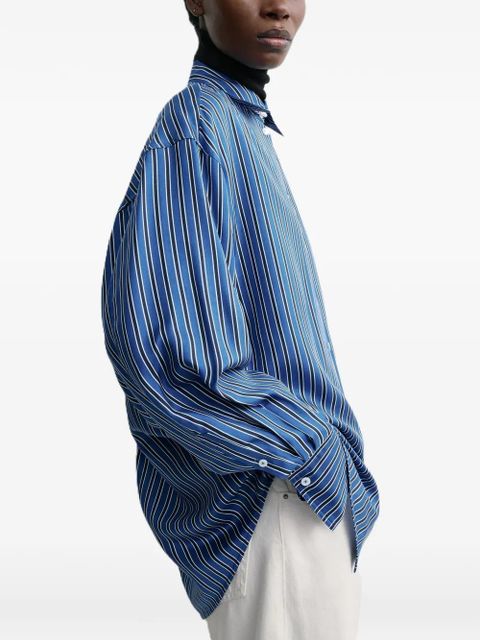 TOTEME striped-pattern shirt - Blue - zdjęcie produktu nr 2