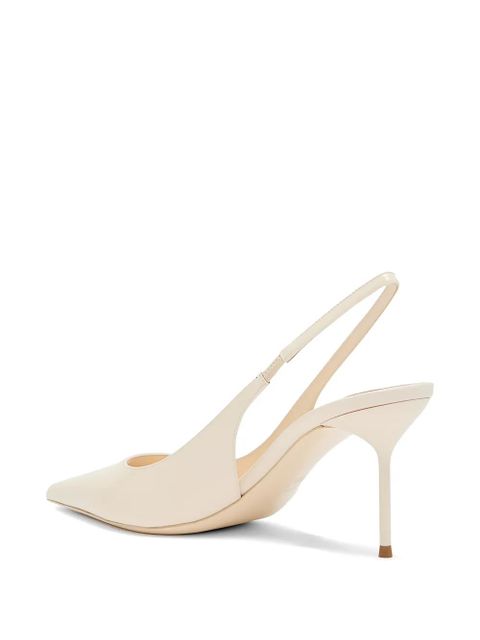 Paris Texas Lidia slingback pointed pumps - Neutrals