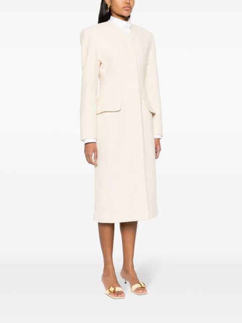 Jacquemus Le Manteau Cubo maxi coat - Neutrals