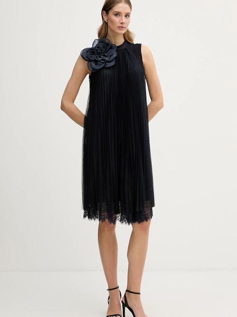 Joseph Ribkoff sukienka kolor granatowy mini rozkloszowana 261737 - zdjęcie produktu nr 2