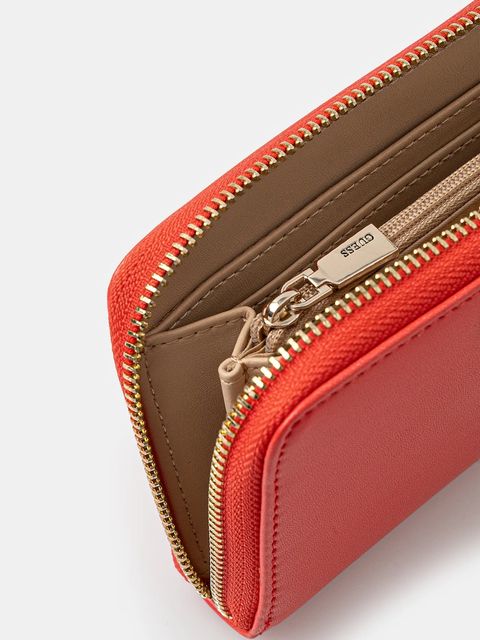 Guess portfel LAUREL damski kolor pomarańczowy SWVC85 00140 - zdjęcie produktu nr 2