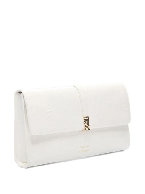 LouLou de Saison Lydian clutch bag - White