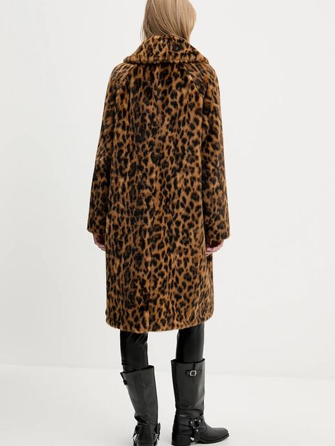 HUGO płaszcz kolor brązowy 50547609