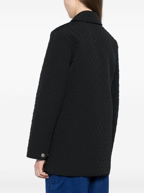 Burberry diamond pattern jacket - Black
