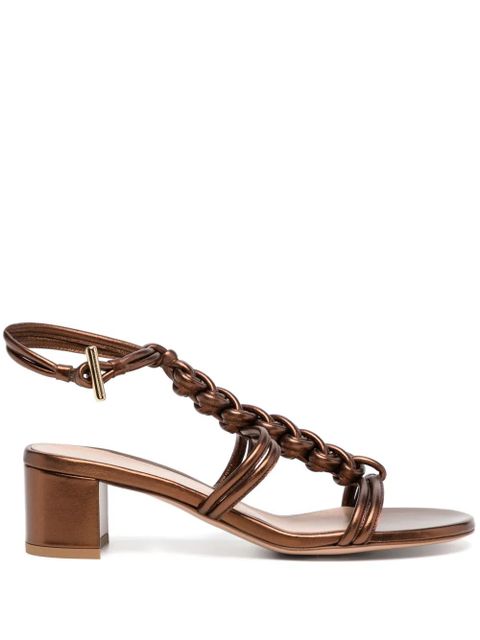 Gianvito Rossi 45mm Capua sandals - Brown - zdjęcie produktu nr 1