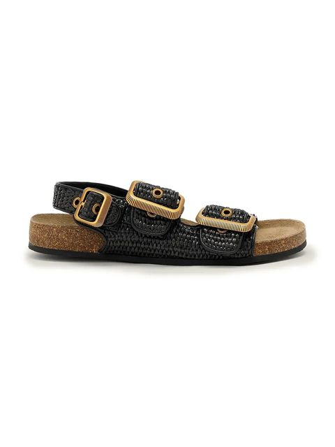 AllSaints sandały damskie Staffa Raffia Sandal - zdjęcie produktu nr 1